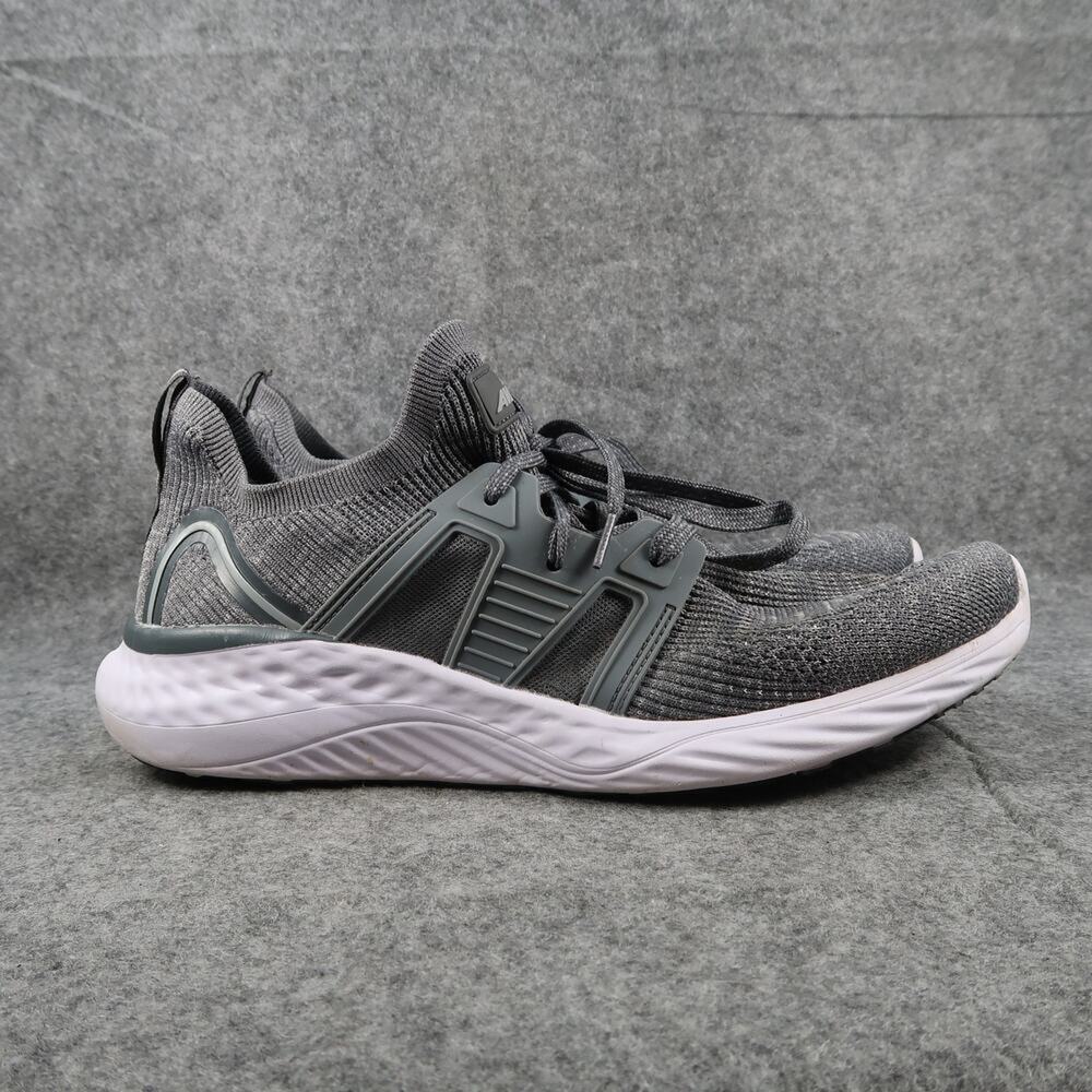Avia Shoes Mens 12 Athletic Trainers Casual Sneaker Comfort Active Grey Knit